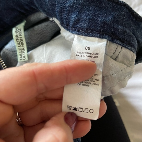 Garage Jean shorts size 00 - Picture 6 of 8